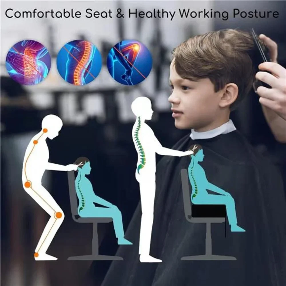 Salon Booster Seat Cushion for Child Hair Cutting, Boat Booster seat for Driver